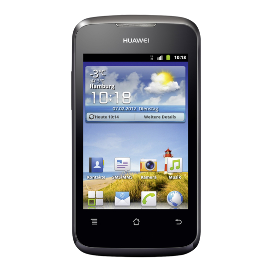 Huawei Ascend Y 200 Kurzanleitung