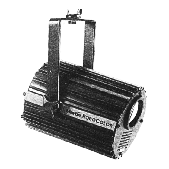 Martin RoboColor System Bedienungsanleitung