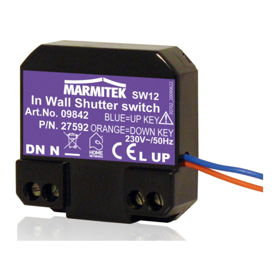 Marmitek SW12 Gebrauchsanleitung
