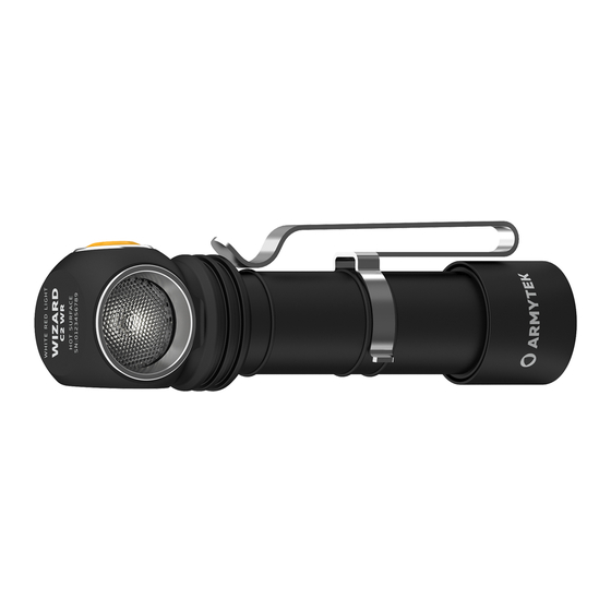 Armytek WIZARD C2 WR Benutzeranleitung