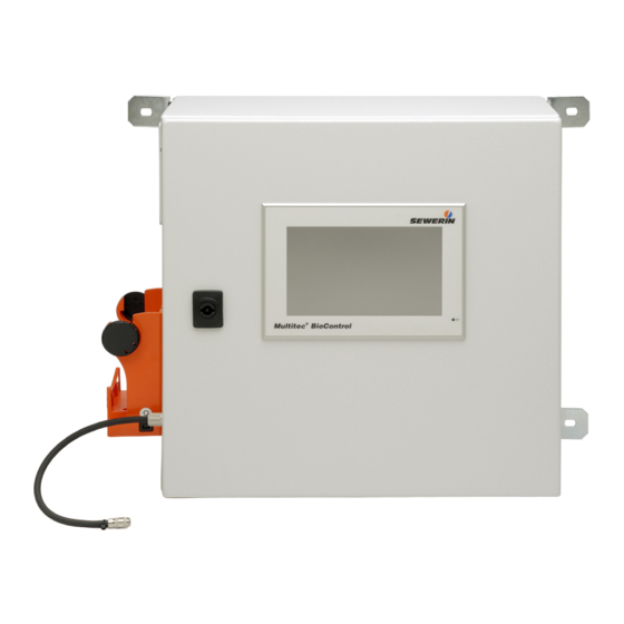 SEWERIN MULTITEC BIOCONTROL BETRIEBSANLEITUNG PdfHerunterladen