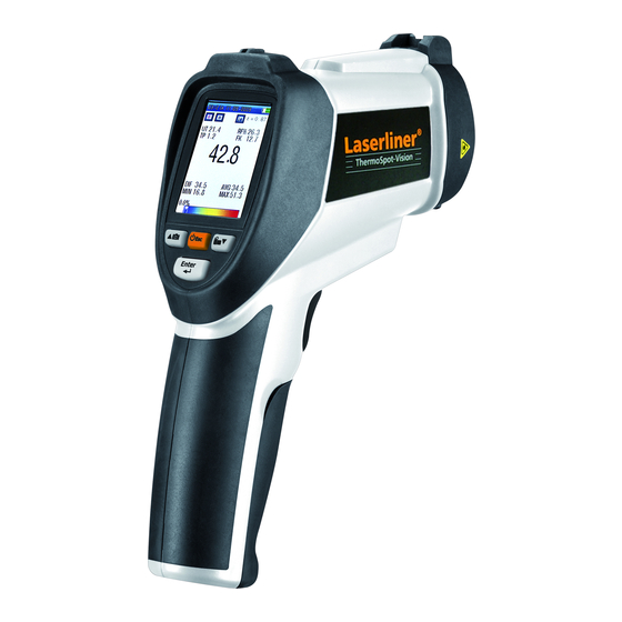 LaserLiner ThermoSpot-Vision Bedienungsanleitung