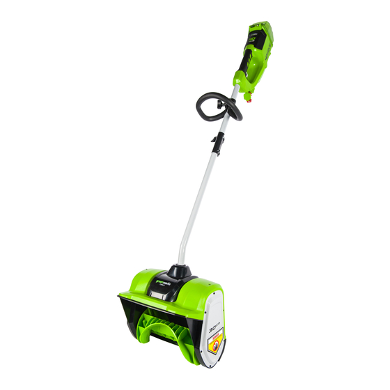 GreenWorks 2600807 Bedienungsanleitung