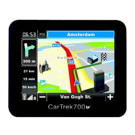 CarTrek 700 Bedienungsanleitung