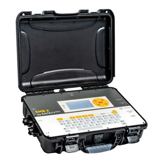 safetytest EMB2 Bedienungsanleitung