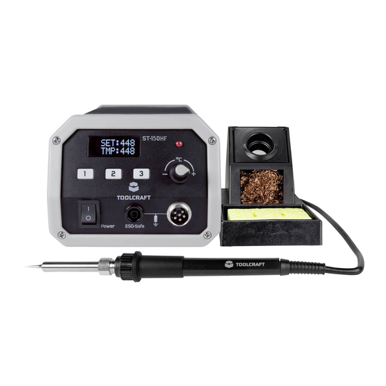 TOOLCRAFT ST-100HF Bedienungsanleitung