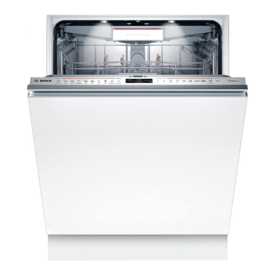 Bosch SMV8YCX03E Gebrauchsanleitung
