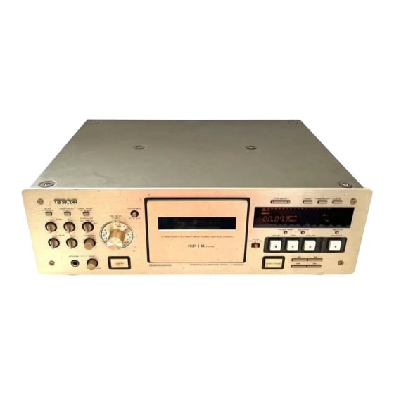 Teac V-8030S Bedienungsanleitung