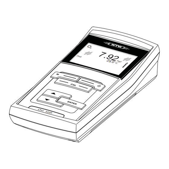 wtw Oxi 3205 Bedienungsanleitung