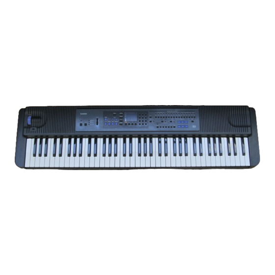 Casio WK-1500 Bedienungsanleitung