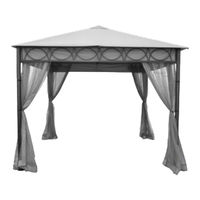 Bellavista Luxus-Metallpavillon 3,50 x 3,50 m Nutzungsinformation