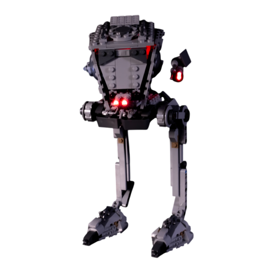LIGHT MY BRICKS LEGO STAR WARS HOTH AT-ST WALKER Einbauanleitung