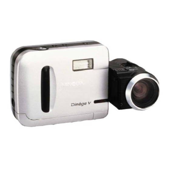 Minolta Dimage V Software-Bedienungsanleitung