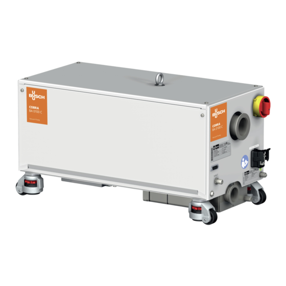 Busch COBRA BA 0100 C Betriebsanleitung