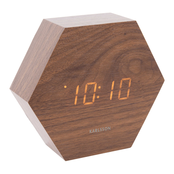 Karlsson KA5651DW Bedienungsanleitung