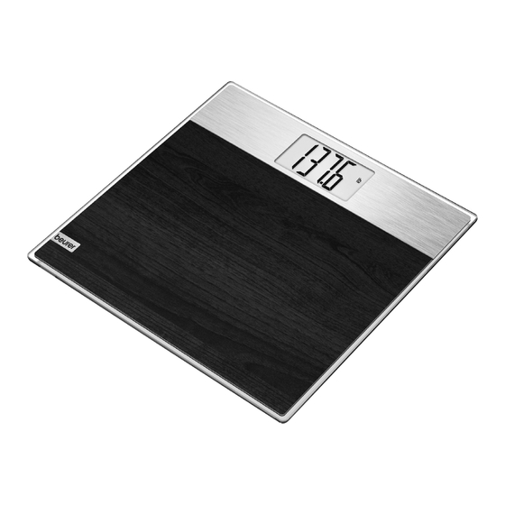 Beurer GS 21 Betriebsanleitung
