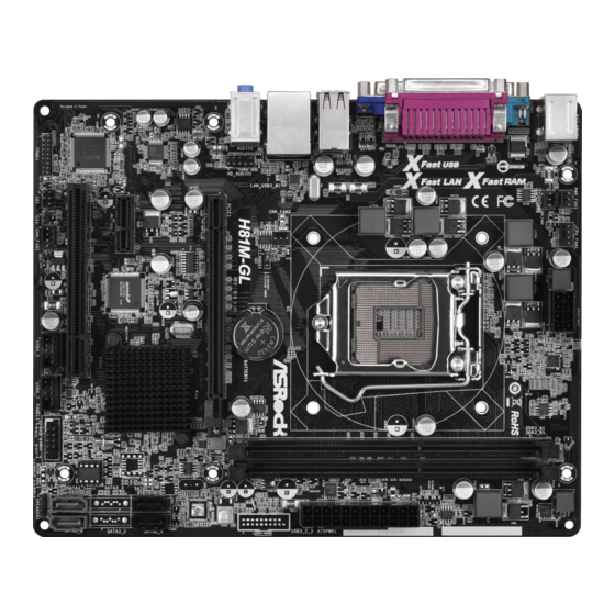 ASROCK H81M-GL Handbuch