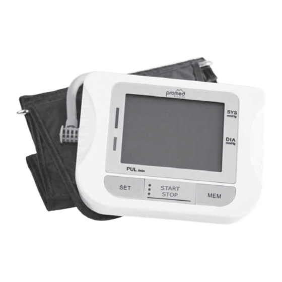 ProMed PBM - 3.5 Gebrauchsanleitung