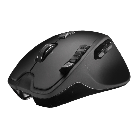 Logitech G700 Bedienungsanleitung