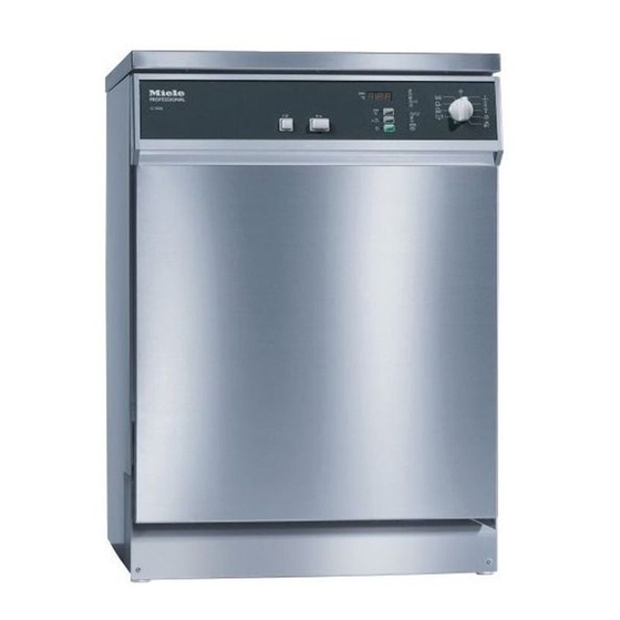 Miele G 7856 Gebrauchsanweisung