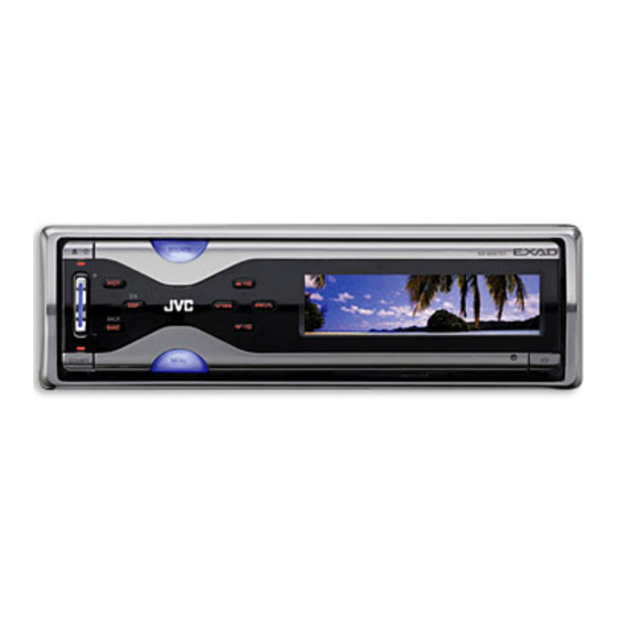 JVC KD-SHX701 Bedienungsanleitung