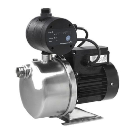 Grundfos JP Booster PM 2 Gebrauchs- Und Sicherheitsanweisung
