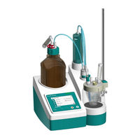 Metrohm Eco KF Titrator Produkthandbuch