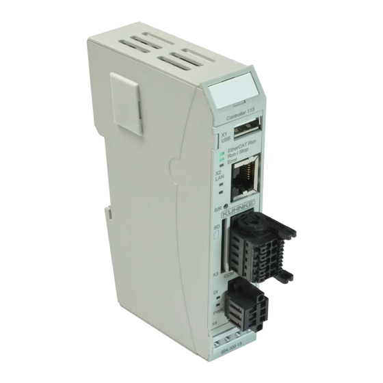 Kendrion Kuhnke FIO Controller 113 Bedienungsanleitung