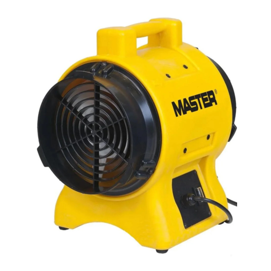 Master BL 4800 Bedienungsanleitung