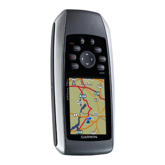 Garmin GPSMAP 78-Serie Benutzerhandbuch
