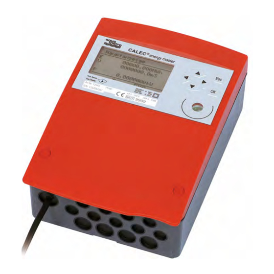 Integra CALEC energy master Montageanleitung Und Bedienungsanleitung