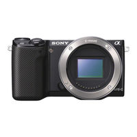 Sony Alpha NEX-5R Gebrauchsanleitung