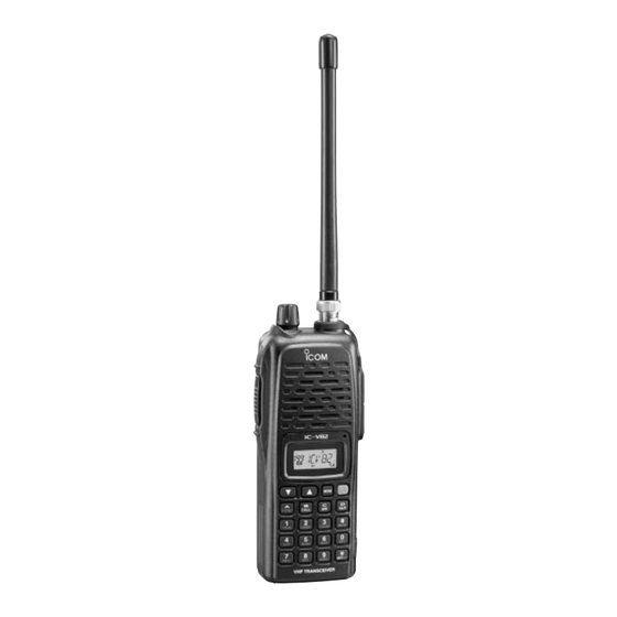 Icom iV82 Bedienungsanleitung