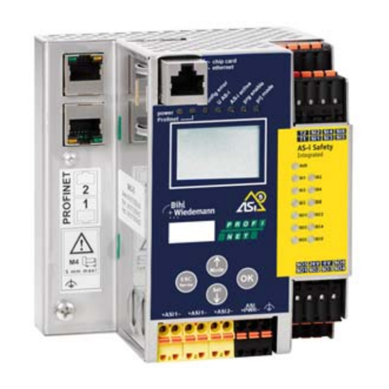 bihl+Wiedemann BWU3674 Montageanweisung