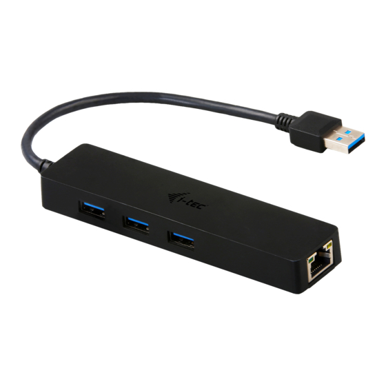 i-tec U3GL3SLIM Gebrauchsanweisung