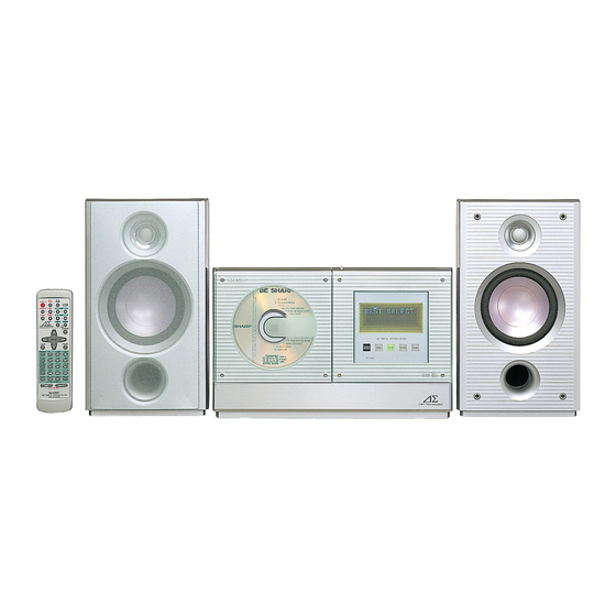 Sharp SD-CX1H Bedienungsanleitung