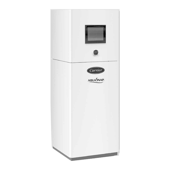 Carrier AquaSnap 61CG-A030 Installations-, Betriebs- Und Wartungsanleitung