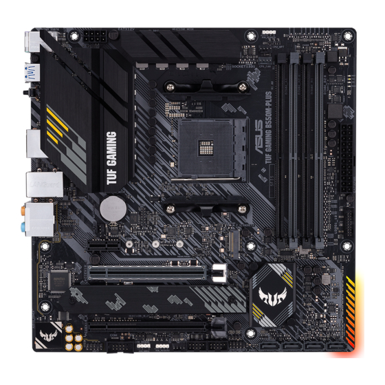 Asus TUF GAMING B550M-PLUS Schnellstartanleitung