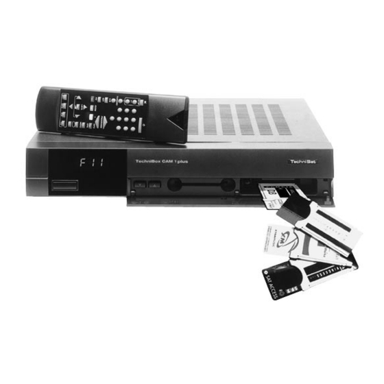 TechniSat TechniBox CAM 1 plus Bedienungsanleitung