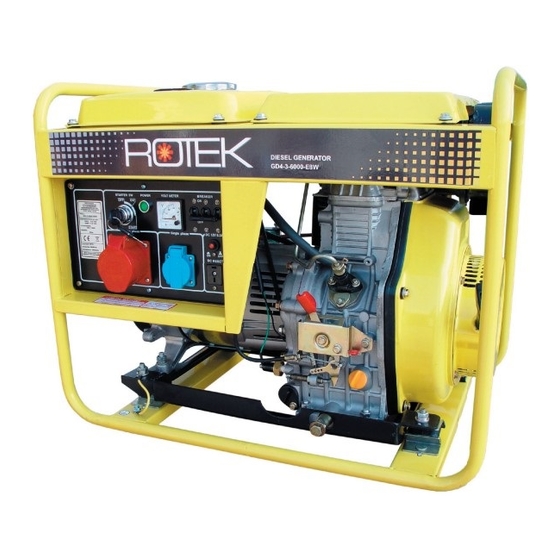Rotek GD4-3-6000-EBDC Bedienungsanleitung