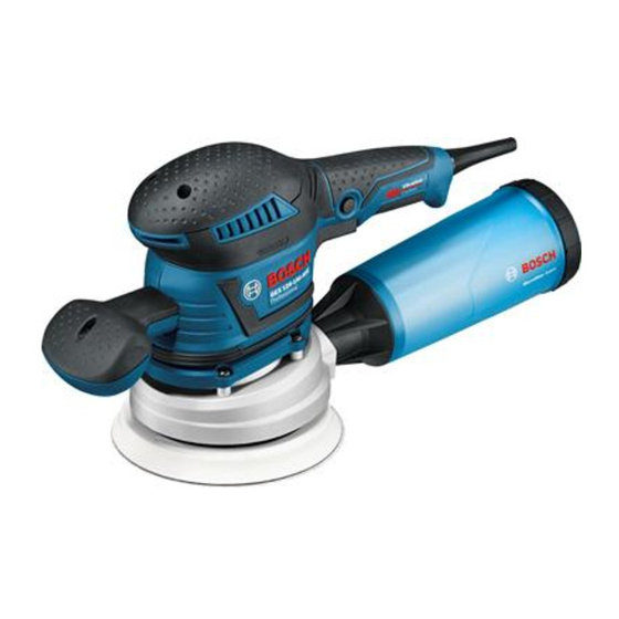 Bosch GEX Professional 125-150 AVE Originalbetriebsanleitung