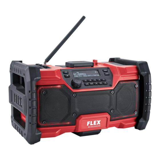 Flex RD10.8/18.0/230 Originalbetriebsanleitung