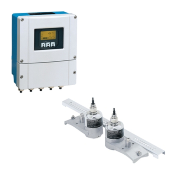 Endress+Hauser Proline Prosonic Flow 93 Kurzanleitung