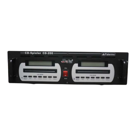 McFun CD-200 Bedienungsanleitung