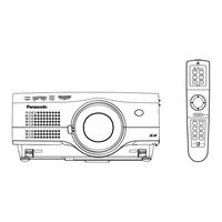 Panasonic PT-L780NTE Bedienungsanleitung