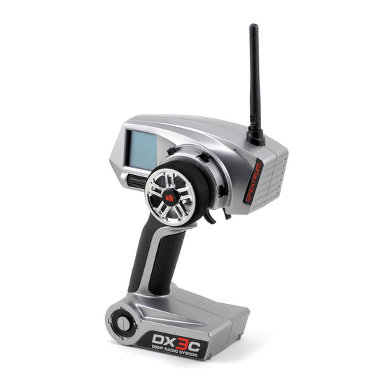 Spektrum DX3C Schnellanleitung