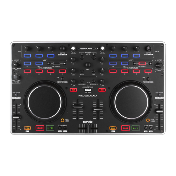 Denon MC2000 Installationsanleitung