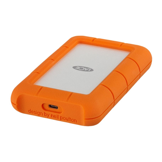 LaCie Rugged SECURE Benutzerhandbuch
