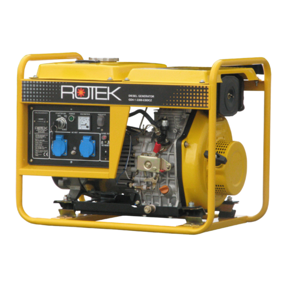 Rotek GD4-1-3300-EBZ Benutzer- Und Wartungshandbuch