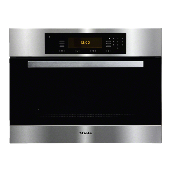 Miele DGC 5080 XL Gebrauchsanweisung